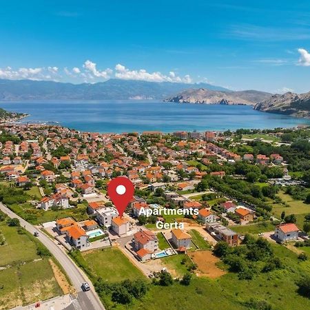 Apartments Gerta With Terrace Baška Exterior foto